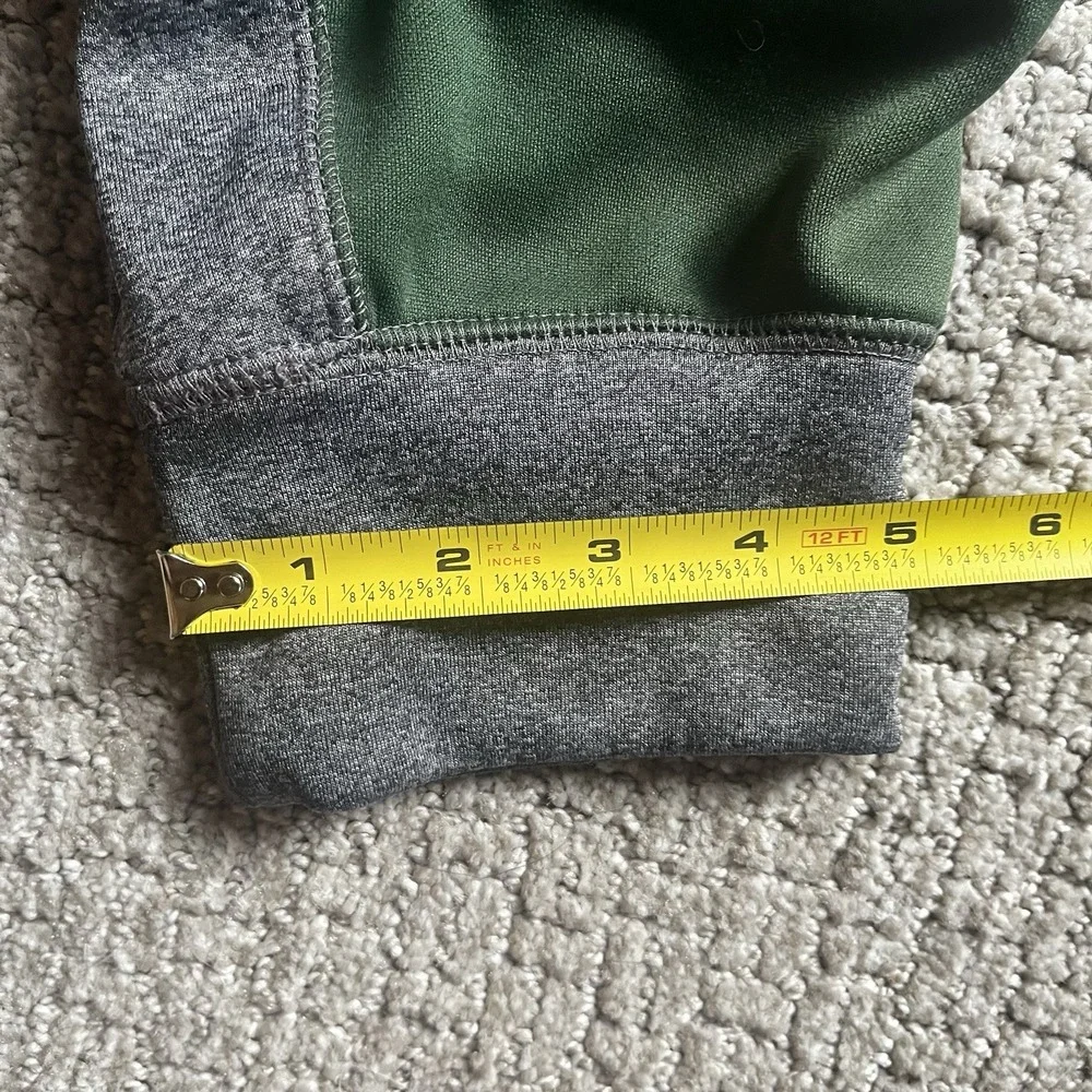 Knights Apparel Michigan State Spartans Mens 2XL Full Zip Hoodie Gray Green FLAW - Picture 16 of 16
